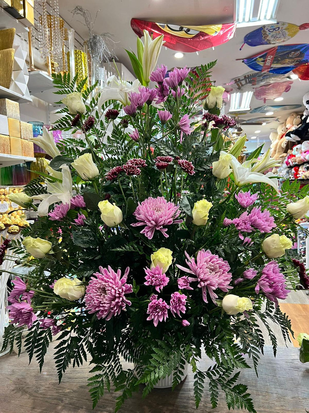 Purple arrangement #2