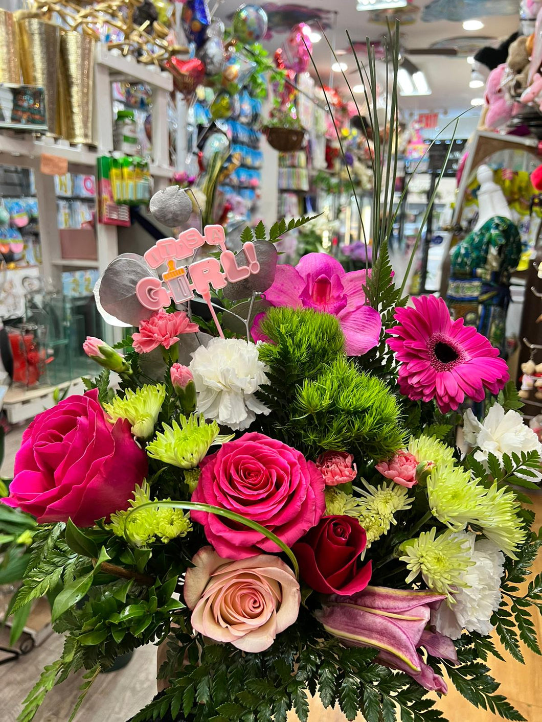 Mix pink arrangement 🌸