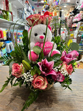 Cargar imagen en el visor de la galería, Pink mini teddy bear
