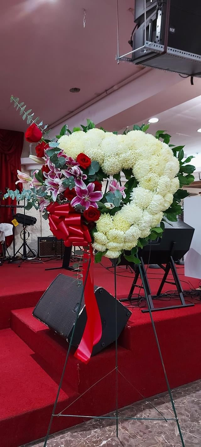 Heart for funeral