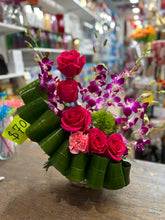 Load image into Gallery viewer, Pink with orchids
