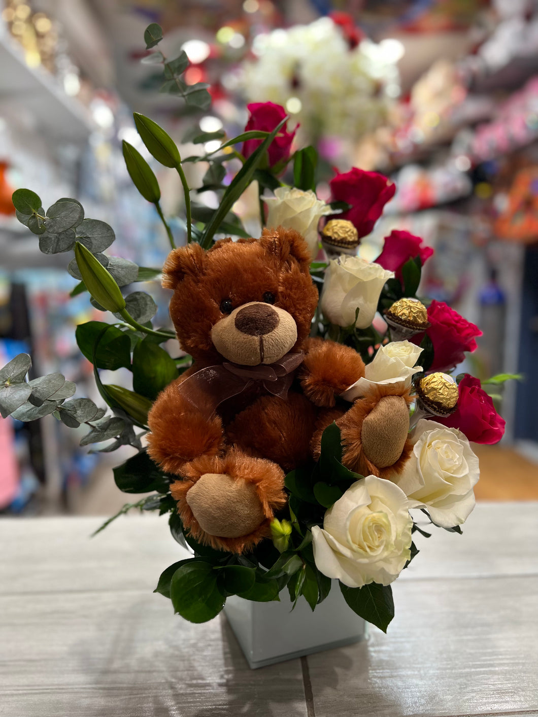 Rose with bear 🐻
