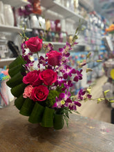 Load image into Gallery viewer, Pink with orchids
