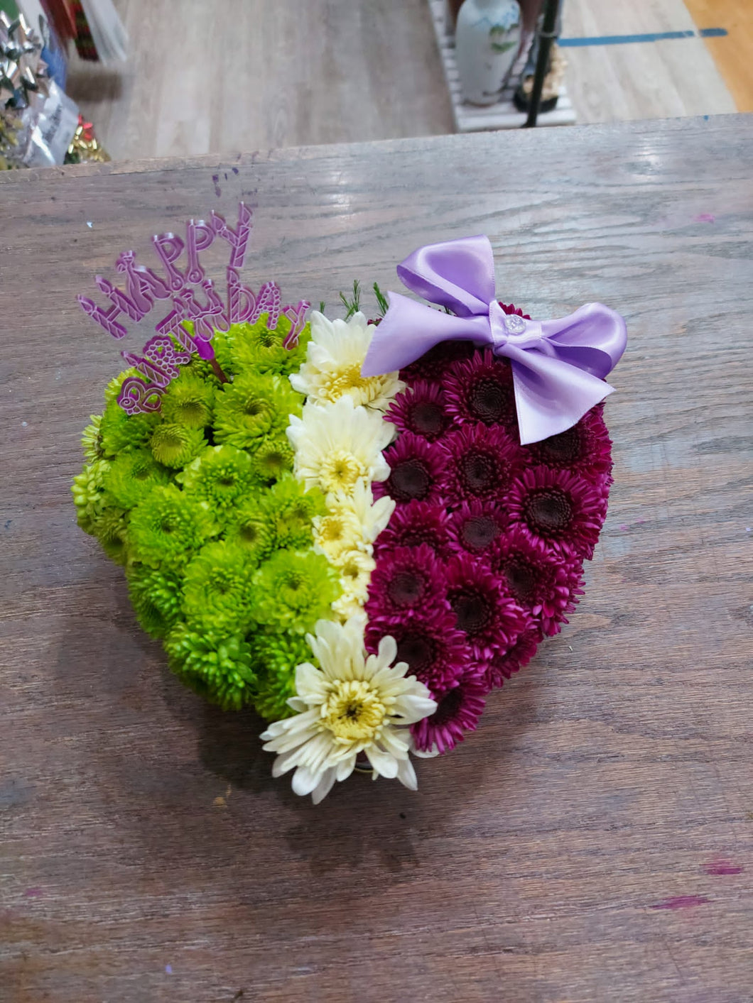 Small two-colors heart